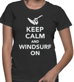 keep calm tshirt zwart