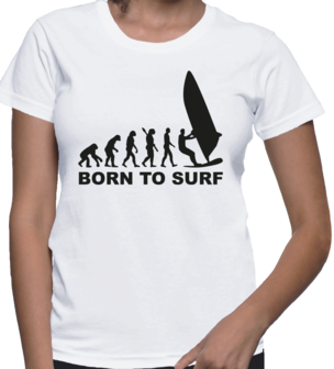 born to surf shirt