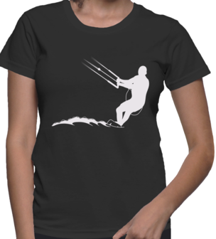 kitesurf shirt zwart