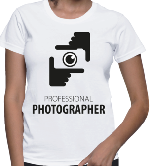 fotografie tshirt wit