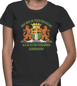 Rotterdam t-shirt zwart