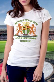 Rotterdam t-shirt wit