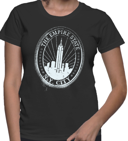 new york tshirt zwart